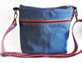Denim Handbag/Crossbody Bag/Shoulder Bag Red