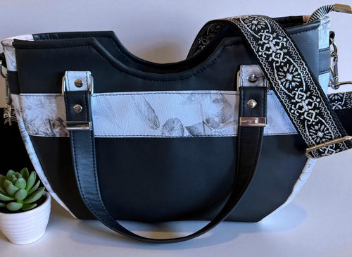 Black Handbag, crossbody bag