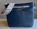 Handbag/Crossbody Bag/Shoulder Bag, Blue Teal faux leather