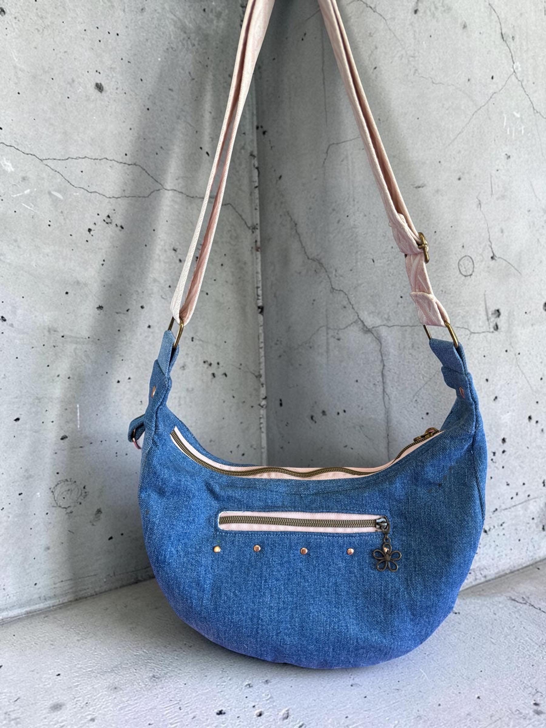 Crescent Shoulder Bag Denim